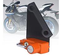 Bnineteenteam Aluminum Alloy Helmet Lock, Original Design, Variety of Colors, Secure Helmet Storage, Fit for YZF R1M R1S R6, Fits for YAMAHA YZF R1M 2015-2018, R1S 2015-2018, (Orange)