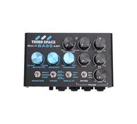 Bnineteenteam Bass Effects Pedal, Metal Construction with Parallel Signal Technology, Three Band EQ and Dual FX Loops for Live Performance and Recording
