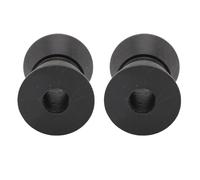 Bnineteenteam Boat Trailer Roller, Durable Nylon Bow Roller, Effortless Loading Set for Yachts, Motor Boats, Black for Yacht Owners