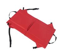 Bnineteenteam Breathable and Supportive Folding Cushion, Compact Portable Chair Pad for Stadium Bleachers Garden Parties, Ideal for Camping Traveling (Red)