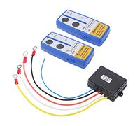 Bnineteenteam Car Winch Remote Receiver, 75ft Wireless Winch Remote Control Kit Battery Powered Built in Antenna LED Indicator Universal for Car ATV Truck