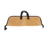 Bnineteenteam Chef Tool Carrying Bag, Canvas Portable Organizer for Kitchen Utensils, Ideal for Outdoor Cooking and Travel (Khaki Color)