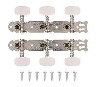 Bnineteenteam Classical Guitar Tuners Pegs Keys Accessories (Left+right) a Set with Fittings Kit Musical Instrument Accessories