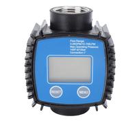 Bnineteenteam Digital Fuel Flow Meter Accurate Measurement 120L/min for Gasoline Water Oil Derv Home Garage