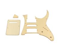 Bnineteenteam Electric Guitar Pickguard Scratch Plate Pick Guard for ST Electric Guitars HSH Gold Double Coil Prewired with ABS Material for RG250 Style 7 V