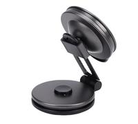 Bnineteenteam Foldable Magnetic Car Phone Holder, Universal Angle Adjustable Phone Mount with Stable Magnetic Hold for Dashboards, Instrument Panels, Desktops