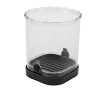 Bnineteenteam Fruit Slicer Cup, Perfectly Uniform Cuts, Premium Construction, Effortless Slicing, Versatile Kitchen Companion, Ideal Choice, Stainless Steel Multifunctional Slicing Cutter (Black)