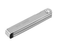 Bnineteenteam Guitar Feeler Gauge Set Guitar Gauges Stainless Steel Guitar Luthier Gauge for Electric Acoustic Guitar Performance Accessory Musical Instrument Accessories