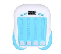 Bnineteenteam Handheld Rhythm Game Machine Kids Interactive Music Toy with Multiple Challenge Modes for Coordination Skills Social Development (Blue)