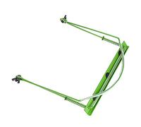 Bnineteenteam Harmonica Neck Holder, Adjustable Green Chromatic Mount for 10 Hole Blues Harp Players, Soft Padding for Comfort and Portability