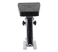 Bnineteenteam Marine Motor Bracket, Stainless Steel, Black, Deck Mount, 7.5 to 20 2 Stroke Motor