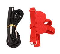 Bnineteenteam Pet Bird Harness Leash, Adjustable Strap for Scarlet Keck Mini Macaw, Lightweight Design with Ergonomic Handle for Outdoor Training (Red)