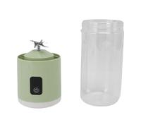 Bnineteenteam Portable Blender Cup, 500ml USB Rechargeable Mini Juicer Mixer for Smoothies and Juicing, Ideal for On the Go Use (Green)