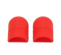 Bnineteenteam Protector Sleeve, 1 Pair Road Bike Hand Change Protective Sleeves Bicycle Silicone Anti Scratch Brake Lever Cover(red)