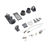 Bnineteenteam RC Boat Thruster, Plastic Aluminum Alloy Jet Pump Water Pusher, 26mm Propulsion Up to 4kg Hull for RC Model Boats