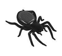 Bnineteenteam Solar Spider Toy, Halloween Solar Powered Simulation Spider Toys Lifelike Vibration Tarantula Solar Puzzle Toy