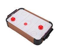 Bnineteenteam Stress Relieving Hockey Table Game Compact Air Hockey Table with 19.9x12.2x3.5in Size for Indoor Outdoor Family Bonding