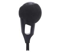 Bnineteenteam Suede Gear Shift Knob, Comfortable Grip Sporty Look Shifter Lever Handball Replacement, with Premium Metal and Suede, for 922 2018 2025 (Yellow)