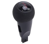 Bnineteenteam Suede Gear Shift Knob, Comfortable Grip Sporty Look Shifter Lever Handball Replacement, with Premium Metal and Suede, for 922 2018 2025 (Red)