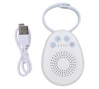 Bnineteenteam White Noise Machine, Rechargeable Portable Sound Therapy with 4 Sound Types, 30 Hours Battery Life for Kids and Adults (Light Blue)