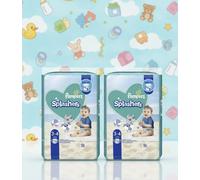 Pampers Splashers Size 3-4, 12 Disposable Swim Nappies, 6-11kg