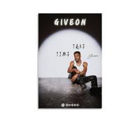 BNJYOPL Giveon Take Time Music Album Cover Art Personalized Photo Poster Canvas Poster Wall Art Decor Living Room Bedroom Decoration Posters 12x18inch(30x45cm) Unframe-style
