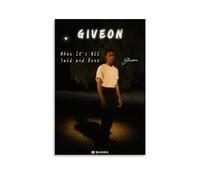 BNJYOPL Giveon When It's All Said And Done Album Cover Art Personalized Photo Poster Canvas Poster Wall Art Decor Living Room Bedroom Decoration Posters 12x18inch(30x45cm) Unframe-style