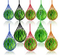 BNJZWJJ 10 pcs Watermelon Hammock Cradle, Reusable Melon Hammock Net with Hooks for Trellis, Melon Cradle for Garden Plant Support Hanging Bag Protects Watermelons, Honeydew, Cantaloupes