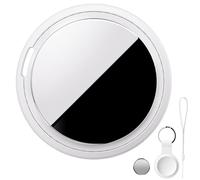 Bnlei Air Tracker Tag Works with Apple Find My (iOS Only) Includes Replaceable Battery, Bluetooth Smart Item Locator Key Finder for Keys, Luggage, Wallet, Pet, Dog, Cat (1-Pack-White)