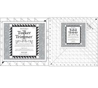 Bnlei Tucker Trimmer 1 & Tucker Trimmer 3 Quilting Ruler Set, 13.9" x 7" Acrylic Plastic