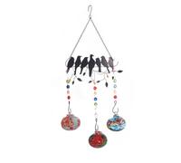 Bnnlqpsttg Charming Wind Chimes Bird Feeders, Bird Feeders for Outdoors Hanging Ant and Bee B
