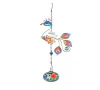 Bnnlqpsttg Charming Wind Chimes Bird Feeders for Outdoors Hanging Ant and Bee Proof,Never Leak Easy Install Easy to Use