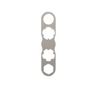 Bnojjellol Detachable Multi-Tool Pedal Wrench Compact Design for Gear Adjustments, Cranksets & On-the-Go Repairs Light Weight Bicycles Maintenance Tool