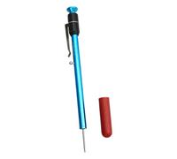 Bnojjellol Pen-Shaped Brake Pad and Tire Thread Gauge with Slender, Blue | Slender Measurement Probe, Brake Pad Thickness Checks with the Brake Disc Left in Place, Pocket Clip for Workshop