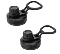 Bnoname Replacement Spout Lid for Hydro Flask 12-64oz Wide Mouth Water Bottles,Compatible with Simple Modern, Takeya, Iron Flask, BUZIO Wide Mouth Water Bottle 2.28",BPA-Free Leakproof (Black)