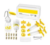 BNOYONERAS Brake Bleeding Set Bicycle Fluid Hydraulic Disc Brake Bleeding Kit Brake Bleeding Device for Shimano, Magura, Sram, Tektro, TRP Hydraulic Disc Brakes