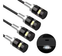 BNOYONERAS License Plate Light, License Tag Screw Bolt LED, Motorcycle Number Plate Lights 12V, License Tag Lights for Bike Truck Car for Motorcycle, Bike, Truck, and All-Terrain Vehicle