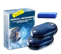 BNOYONERAS Portable Car Defroster Demister Electric Snow Ice Scraper Microwave Ice Melting System for Fast and Safe Snow Removal, Winter Vehicle Protection, No-Radiation Auto Deicer (2 pcs)