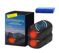 BNOYONERAS Portable Car Defroster Demister Electric Snow Ice Scraper Microwave Ice Melting System for Fast and Safe Snow Removal, Winter Vehicle Protection, No-Radiation Auto Deicer, 2pc