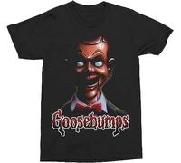 bnq Men'S Tshirt Goosebumps Men'S Slappy Scary Puppet T-Shirt-XXL Black