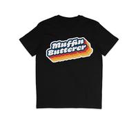 bnq Muffin Butterer - Wet Leg - Organic t-shirt - Chaise Longue - Indie-XXL Black