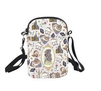 BNQ Princess Crossbody Bag Cartoon Movie Inspired Gift Princess Lover Gifts Fairy Tales Fans Gift Crossbody Sling Purse Bag