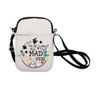 BNQL Alice Crossbody Bag Princess Inspired Gift - Wonderland 'We're All Mad Here' Cell Phone Purse