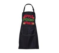 BNQL Apples Apron With Pockets Autumn Apron Apple Picking Vibes Gift Autumn Vibes Gifts Fall Season Gifts Fall Harvest Aprons