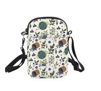 BNQL Blueberry Crossbody Bag Summer Blueberry Gifts for Blueberry Lover Farmer's Market Bag Gardener Shoulder Bag Gifts