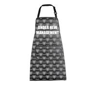 BNQL Boss Kitchen Manager Apron for Boss Promotion Gifts Under New Management I'm the New Management Apron Leadership Gifts (Manager Apron)