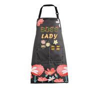 BNQL Boss Lady Apron Boss Lady Gifts for Women Boss Lady Be Proud of Yourself Gift Boss Lady Kitchen Chef Apron with Pockets