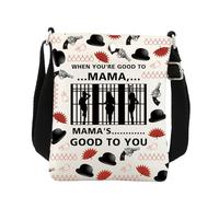 BNQL Chicago Musical Crossbody Bag Chicago Musical Gifts Chicago Broadway Merchandise Musical Lover Gift Chicago Shoulder Bag