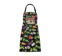 BNQL Cooking Apron Funny Cook Gifts Born To Chop Force To Cook Chef Gifts Chef Kitchen Aprons For Women Men Culinary Apron