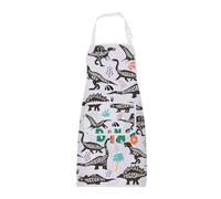 BNQL Dinosaur Aprons for Women Men with Pockets Dinosaur Gifts Dino Gift for Dinosaur Lover Dinosaur Bbq Chef Garden Kitchen Apron (Dinosaur Aprons)
